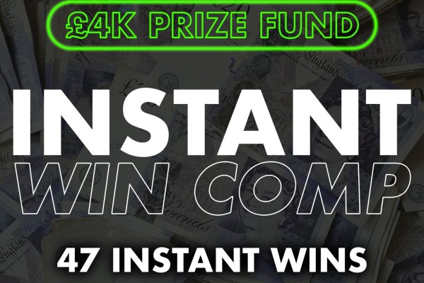 47 Instant Wins - £4,000 Prize Fund