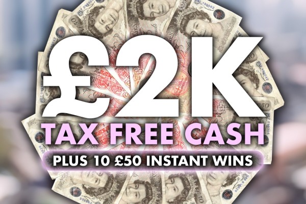 £2,000 Main Draw + 10 x £50 Instant Wins!