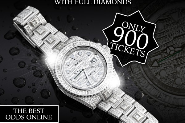 Win a Rolex GMT-Master II  - Full Diamonds! 