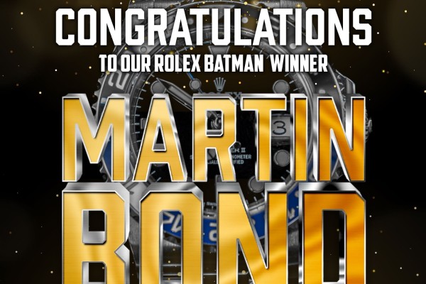 Win a Rolex 'Batman'