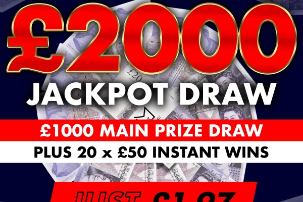 £2,000 Jackpot Draw