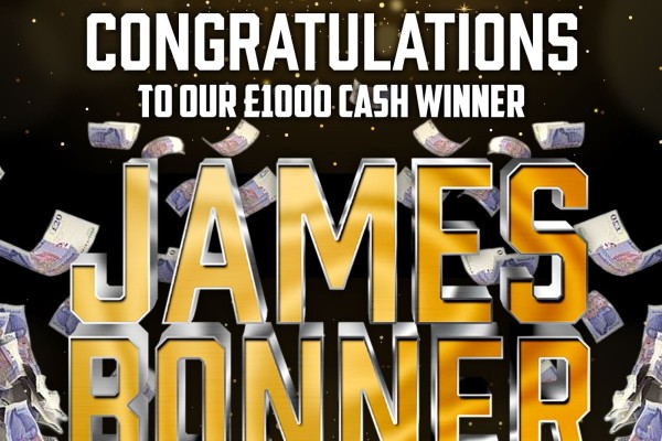 £1,000 Tax Free Cash + 10x £100 Instant Wins